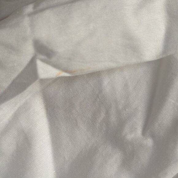 Madewell V-Neck Mini Shirtdress Womens XS White - Picture 10 of 12